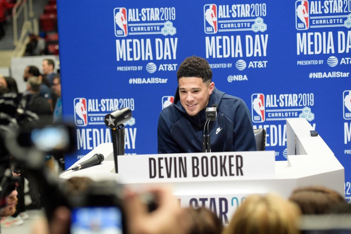 布克2026全明星周末：差一步三双，三分赛屈居亚军